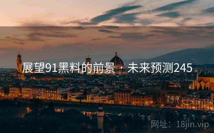 展望91黑料的前景 · 未来预测245 展望91黑料的前景 · 未来预测245