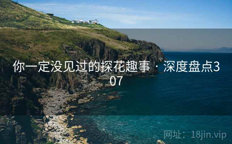 你一定没见过的探花趣事 · 深度盘点307 你一定没见过的探花趣事 · 深度盘点307